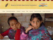 Tablet Screenshot of mujeresdemaizof.org